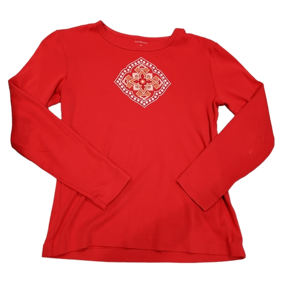 Sundance Tops - Sundance Organic Cotton Long Sleeve Shirt, size S